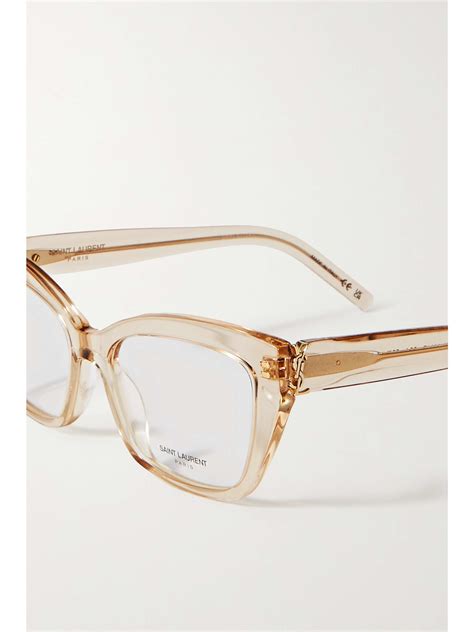 ysl pink glasses|yves saint laurent optical glasses.